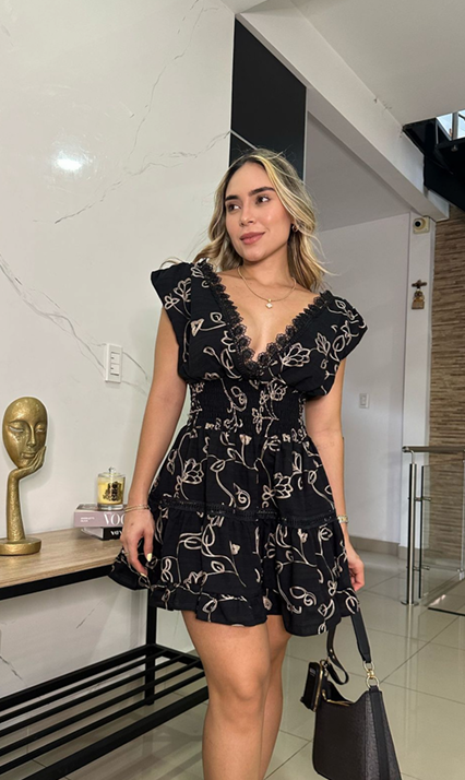 Vestido Sol Bordado
